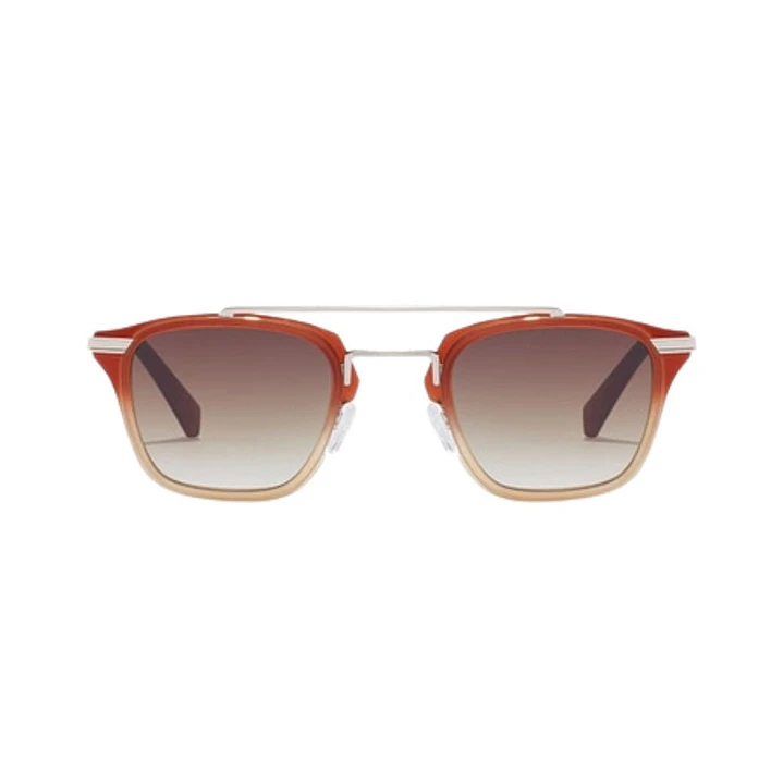 Lentes de Sol Hawkers RUSHHOUR HRUS20DWM0 Marron Degrade Unisex Talla 48mm 2