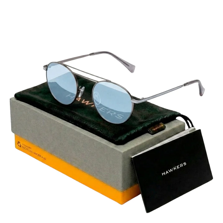 Lentes de Sol Hawkers Nº9 HN920GSM0 Gris Espejado Unisex Talla 50mm 1
