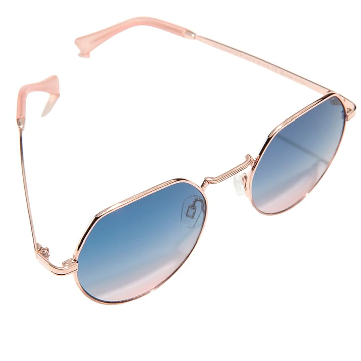 Lentes de Sol Hawkers AURA HAUR26KLM0 Azul Degrade Unisex Talla 52mm 6