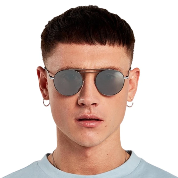 Lentes de Sol Hawkers Nº9 HN920GSM0 Gris Espejado Unisex Talla 50mm 5