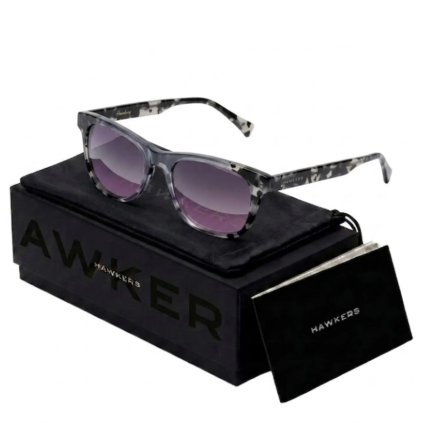Lentes de Sol Hawkers NR 35 HN3520CBX0 Negro y Gris Unisex Talla 53mm 1