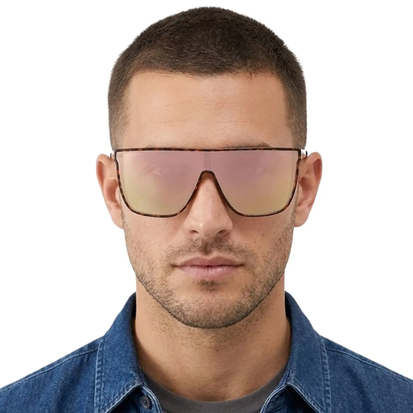 Lentes de Sol Hawkers WEED HWEE26CKT0 Oro Rosa Unisex Talla 53mm 8