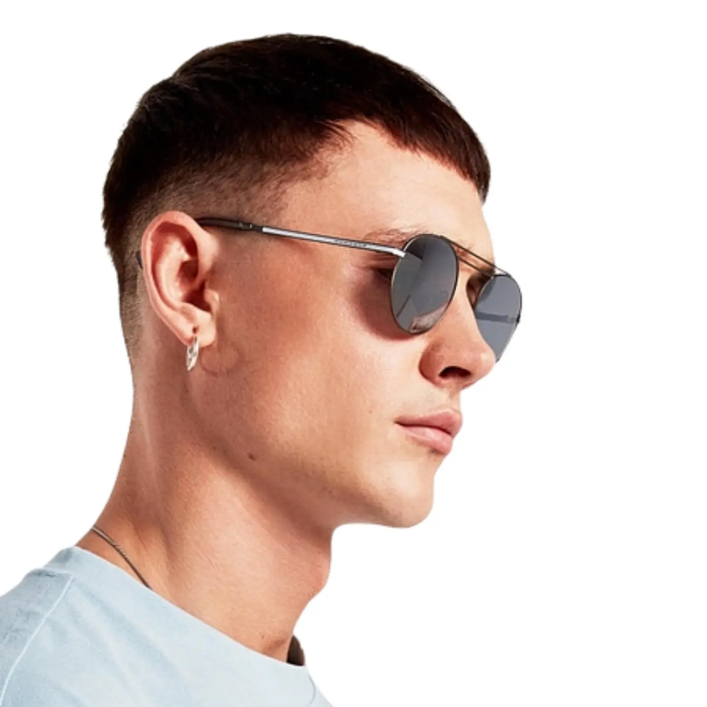 Lentes de Sol Hawkers Nº9 HN920GSM0 Gris Espejado Unisex Talla 50mm 6