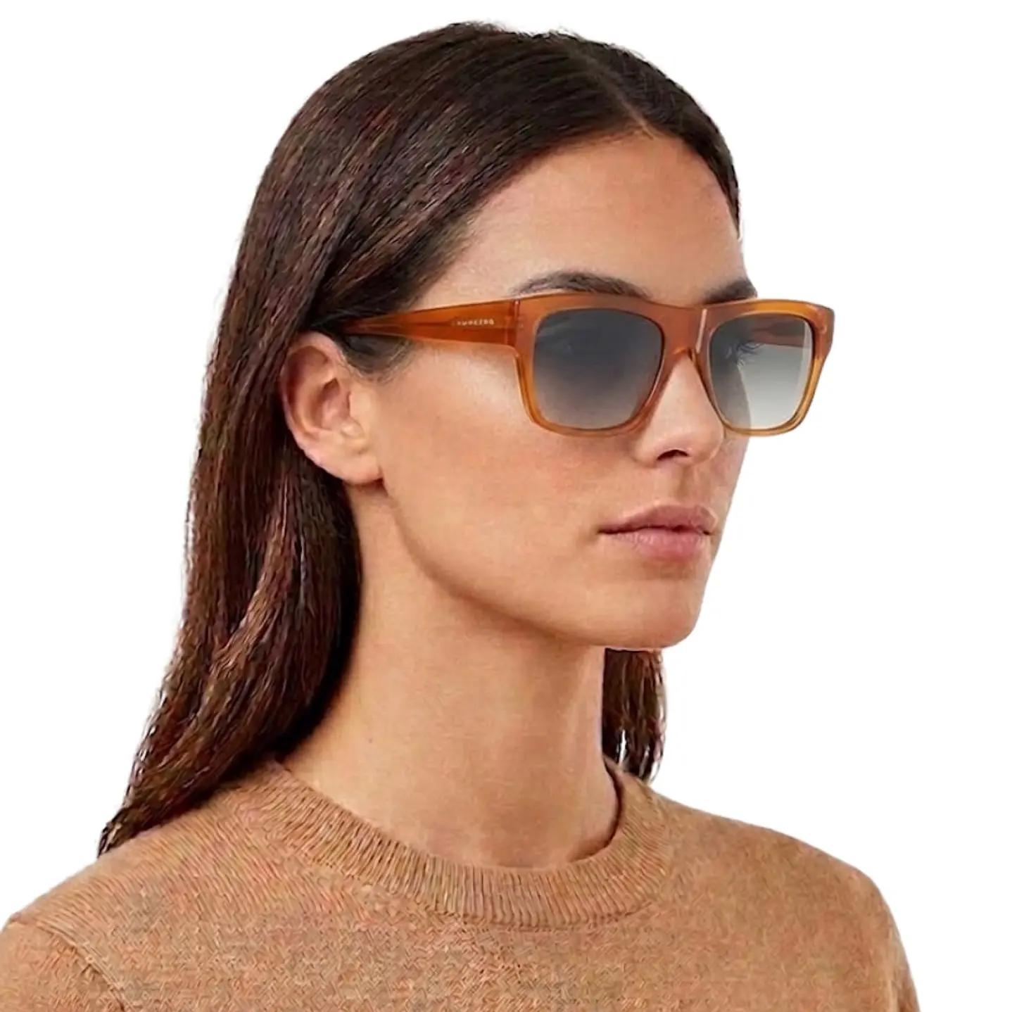 Lentes de Sol Hawkers DOUMU HDOU20WBX0 Naranja Transparente Unisex Talla 57mm 5