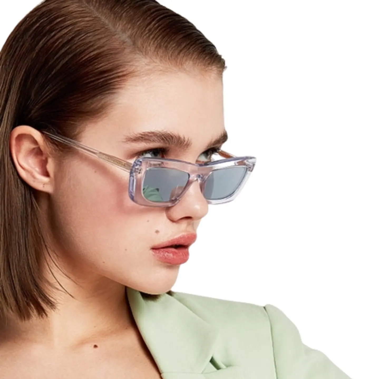 Lentes de Sol Hawkers TADAO HTAD20TSX0 Plateado Transparente Unisex Talla 50mm 6