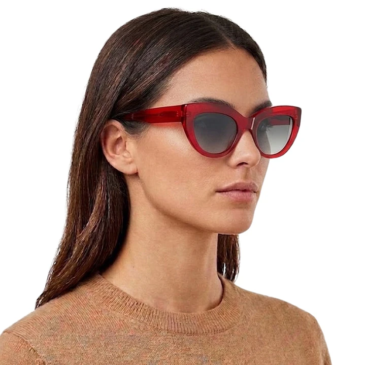 Lentes de Sol Hawkers HYDE HHYD20RBX0 Rojo Transparente Unisex Talla 49mm 6