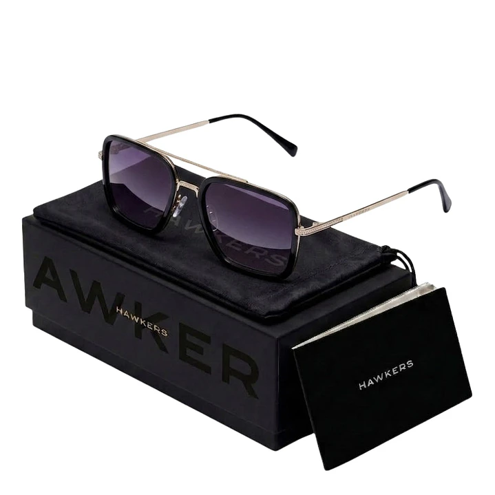 Lentes de Sol Polarizado Hawkers IBIZA HIBZ22BGTP Negro Degrade Unisex Talla 55mm 1