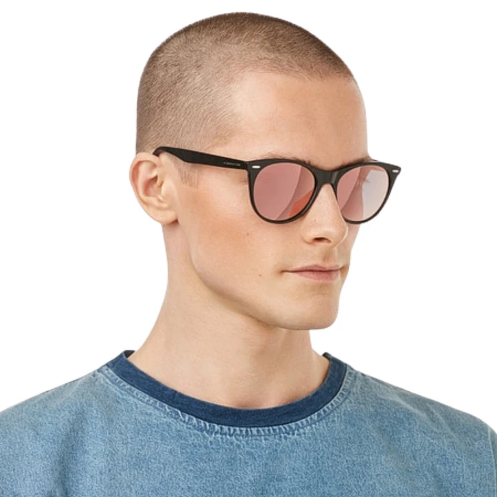 Lentes de Sol Hawkers HARLOW HHAR22BKTP Oro Rosa Espejado Unisex Talla 51mm 6