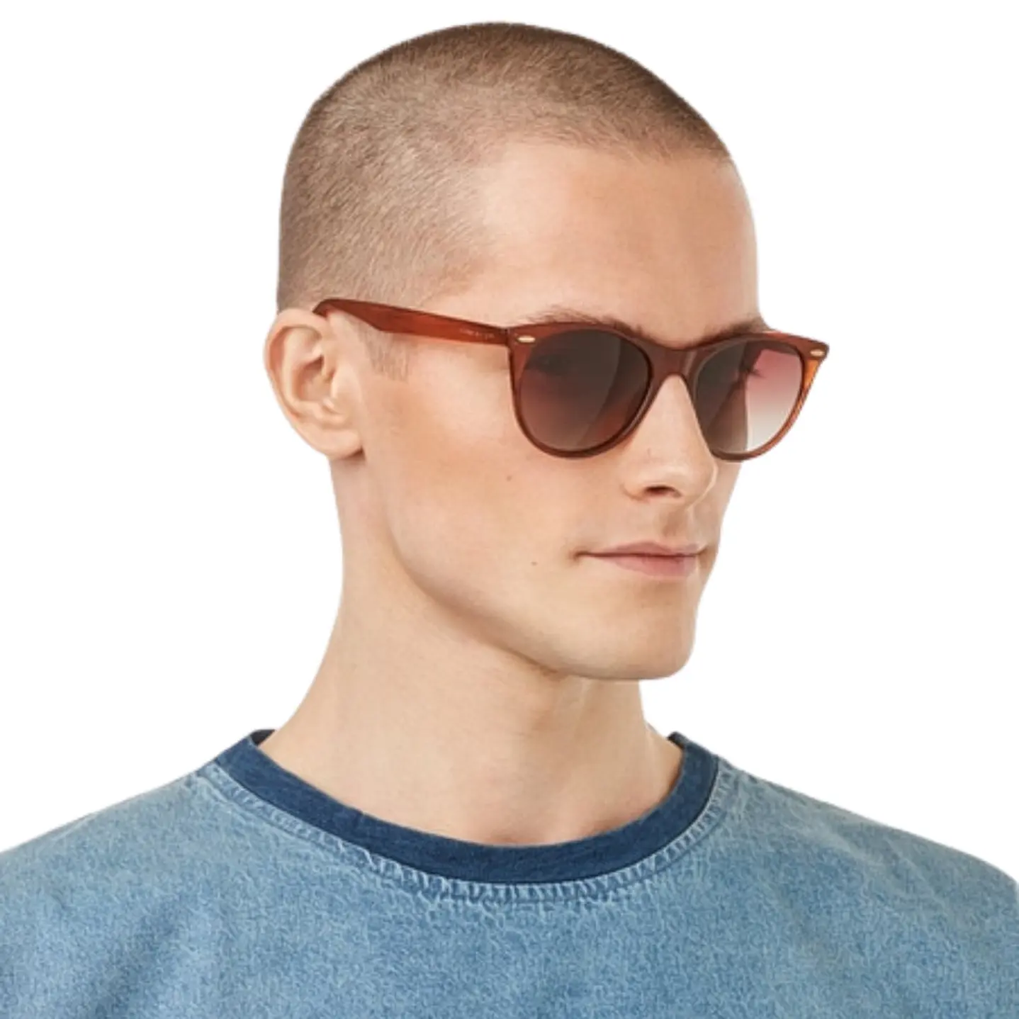 Lentes de Sol Hawkers HARLOW HHAR22WWTP Marron Degrade Unisex Talla 54mm 7