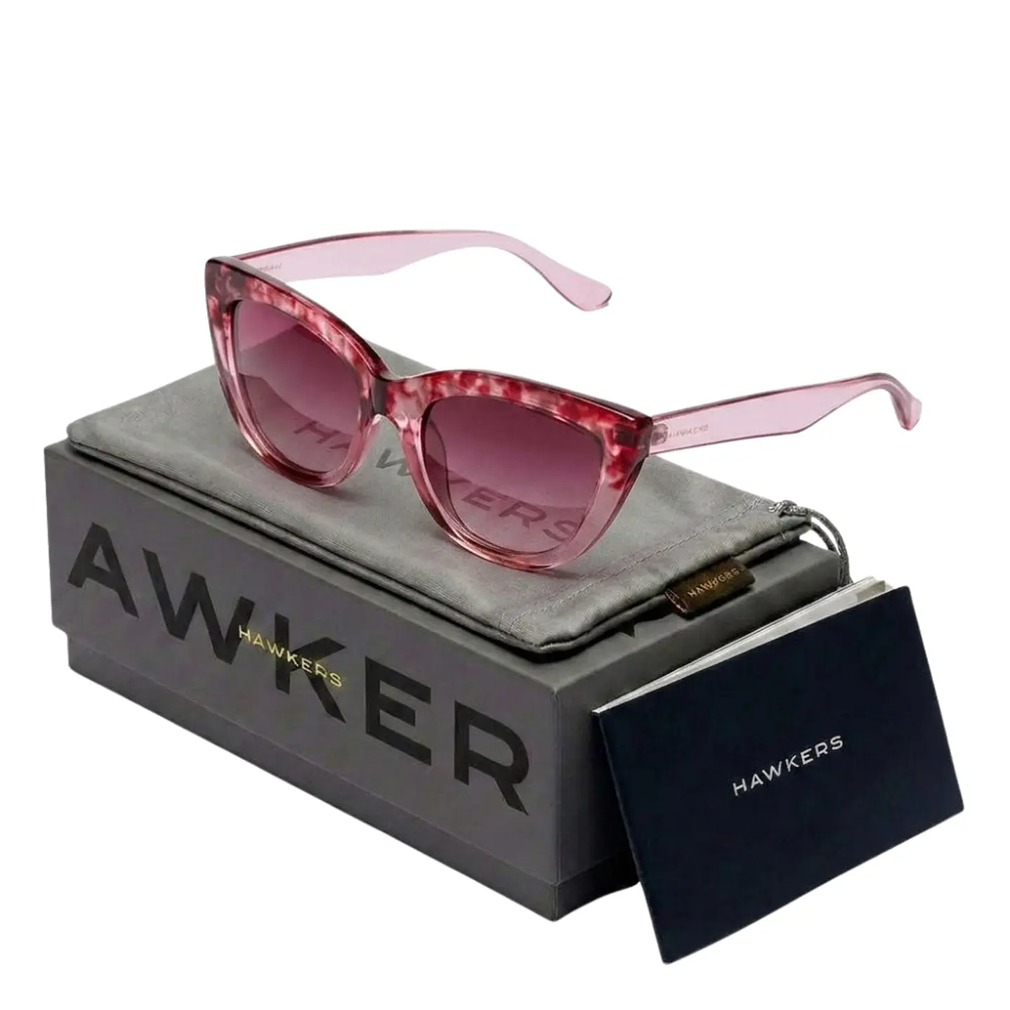 Lentes de Sol Hawkers B.PORTER HBPO22CPTP Rosado Degrade Unisex Talla 54mm 1