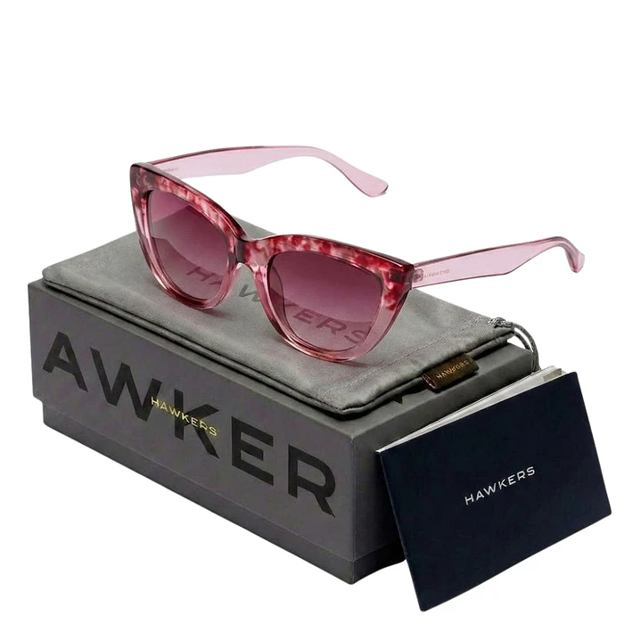 Lentes de Sol Hawkers B.PORTER HBPO22CPTP Rosado Degrade Unisex Talla 54mm 1