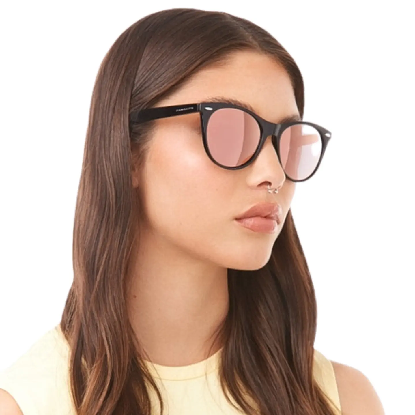 Lentes de Sol Hawkers HARLOW HHAR22BKTP Oro Rosa Espejado Unisex Talla 51mm 7