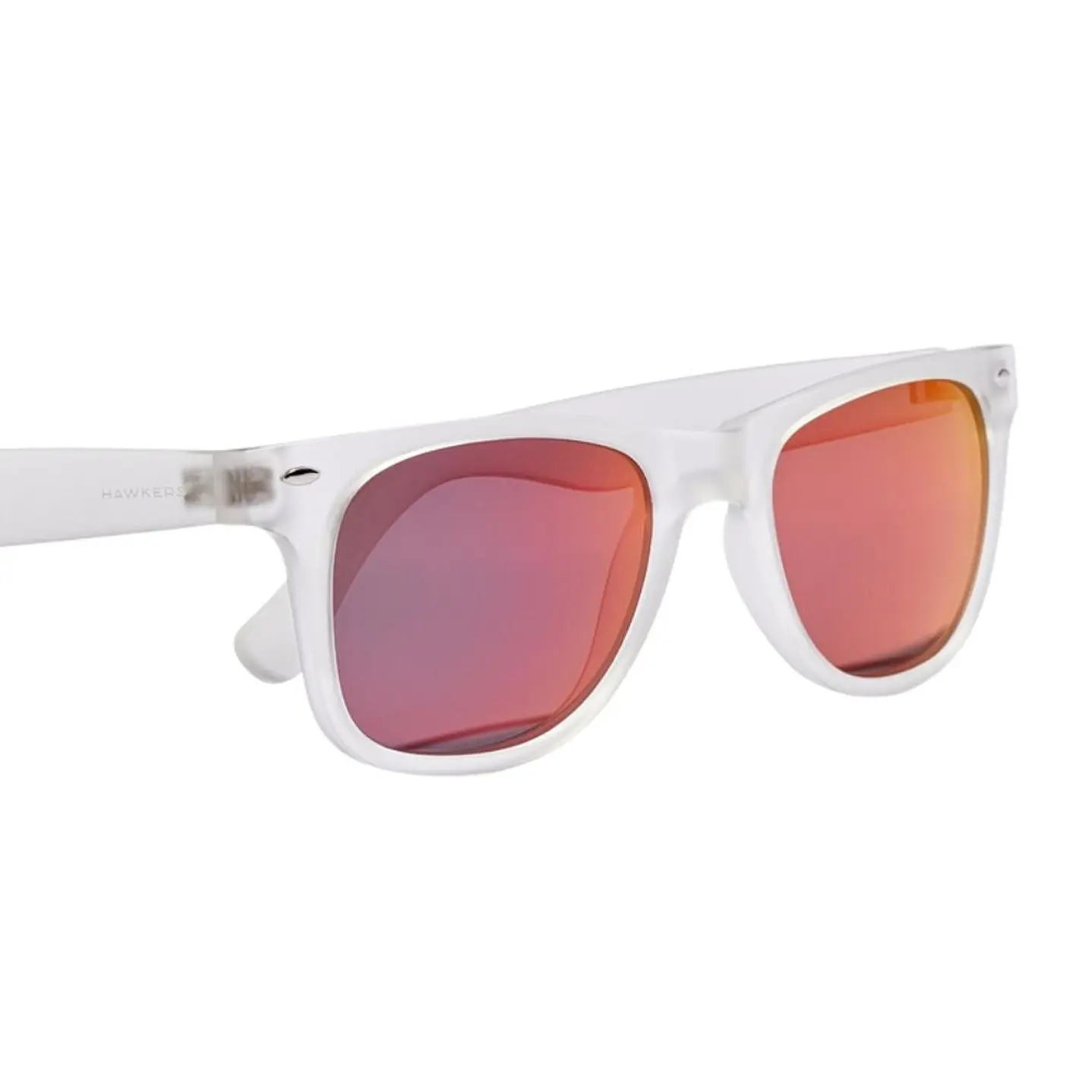 Lentes de Sol Hawkers SLATER HSLA22TPTP Rojo Espejado Unisex Talla 53mm 4