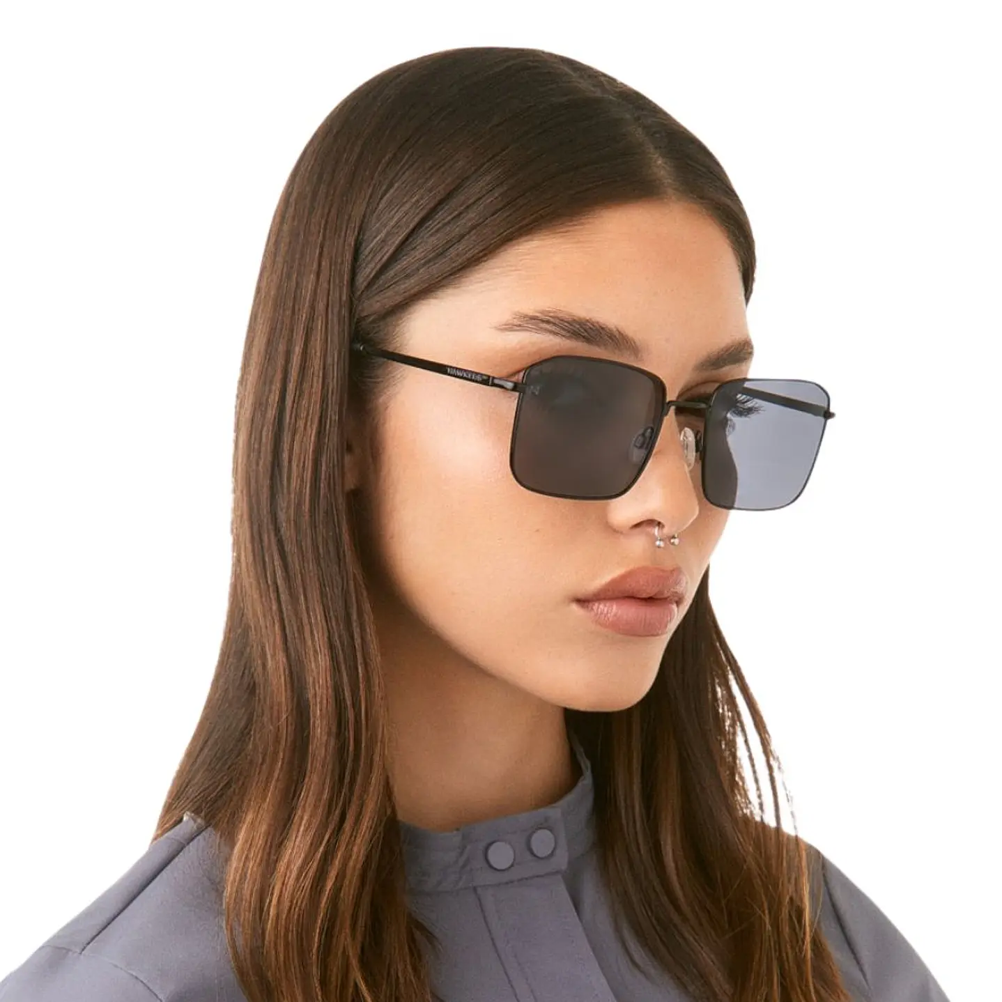 Lentes de Sol Polarizado Hawkers IRIS HIRI24BBMP Negro Unisex Talla 55mm 7