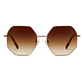 Lentes de Sol Hawkers LUMINA HLUM24KWM0 Marron Degrade Unisex Talla 57mm - Miniatura 3