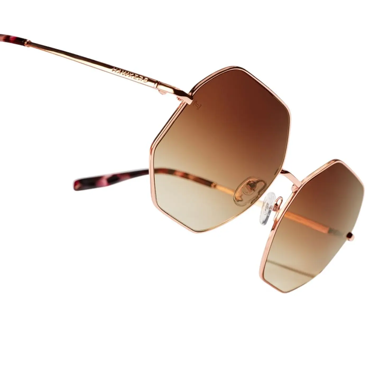 Lentes de Sol Hawkers LUMINA HLUM24KWM0 Marron Degrade Unisex Talla 57mm 5