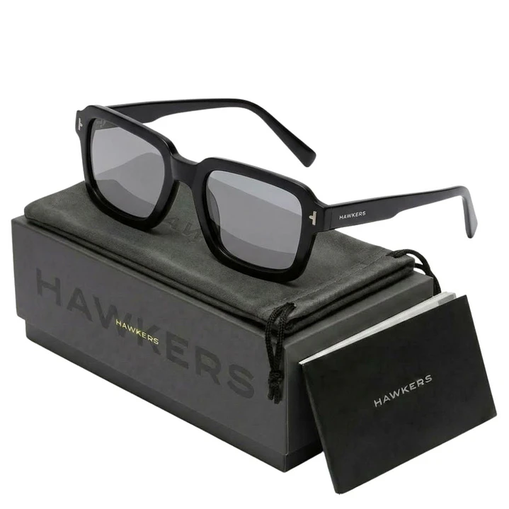 Lentes de Sol Hawkers POINT HPOI24BGX0 Negro Unisex Talla 52mm 1