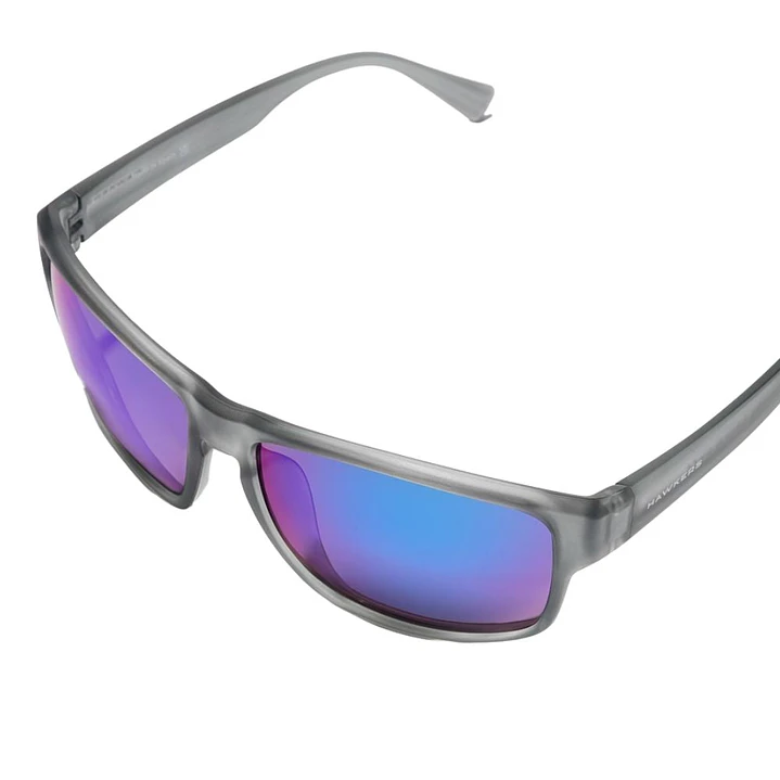 Lentes de Sol Hawkers FASTER RAW HFRA24GLTC Azul Espejado Unisex Talla 58mm 6