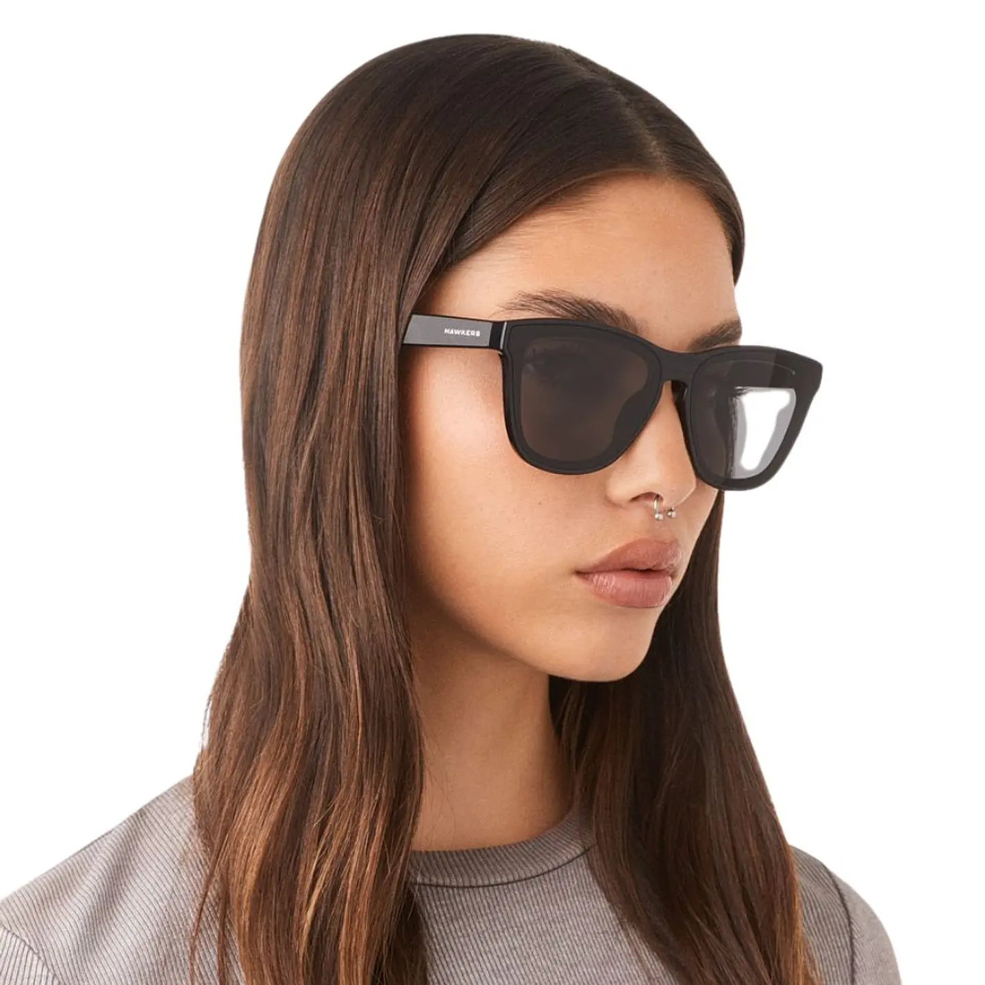 Lentes de Sol Hawkers DOWNTOWN MAX HDMX24BBT0 Negro Unisex Talla 64mm 8