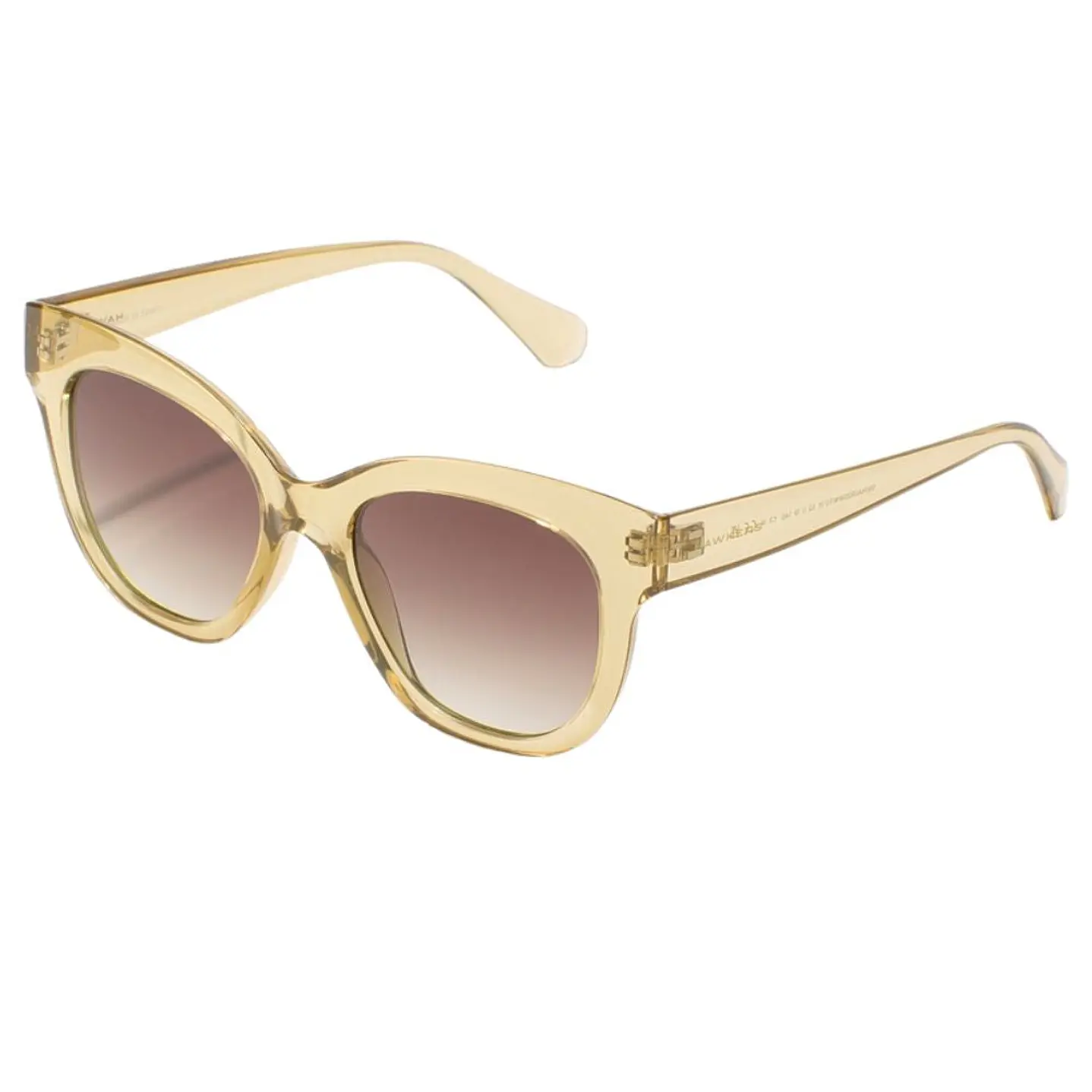 Lentes de Sol Hawkers AUDREY RAW HAUR25WWT0 Beige Transparente Unisex Talla 52mm 2