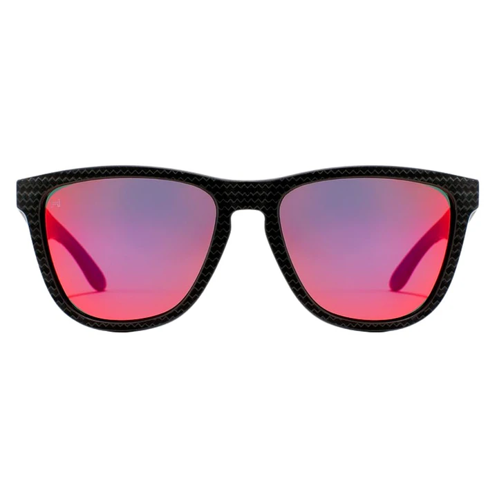 Lentes de Sol Polarizado Hawkers ONE RAW CARBON FIBER HONR25NRTP Rojo Espejado Unisex Talla 54mm 3