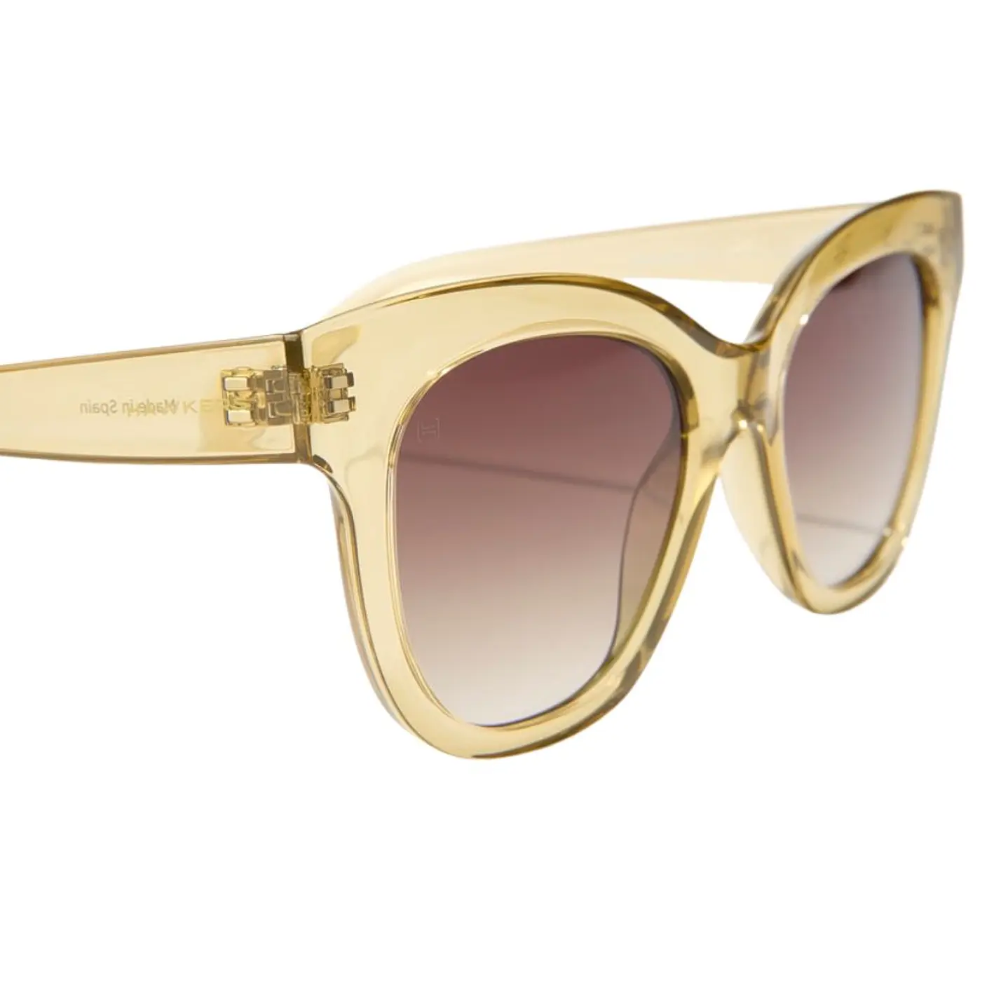 Lentes de Sol Hawkers AUDREY RAW HAUR25WWT0 Beige Transparente Unisex Talla 52mm 5