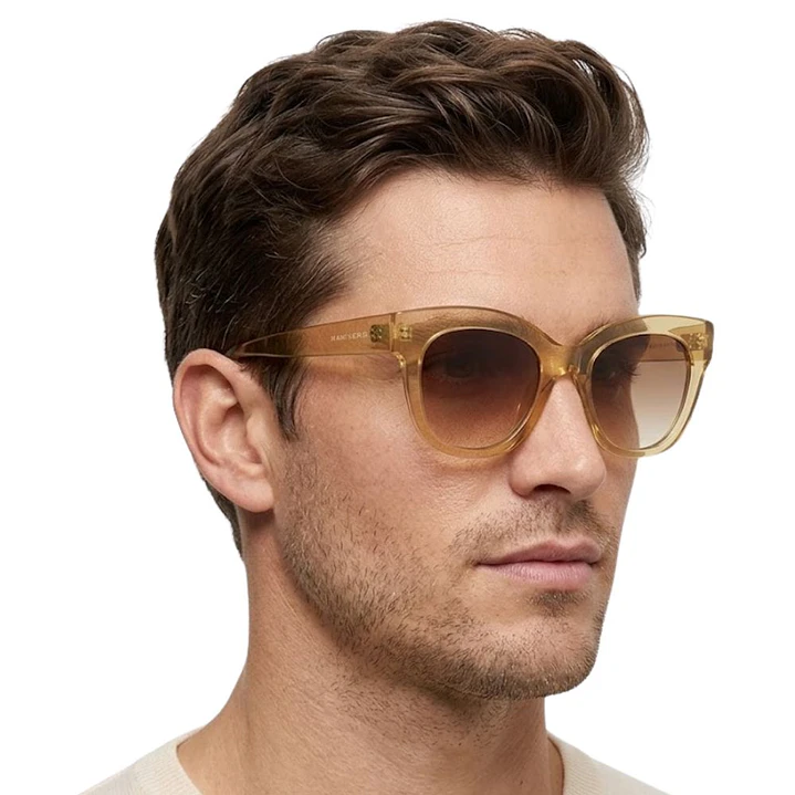 Lentes de Sol Hawkers AUDREY RAW HAUR25WWT0 Beige Transparente Unisex Talla 52mm 8
