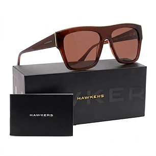 Lentes de Sol Hawkers Doumu - Paula Echevarria HDOU21WWXE Marron Transparente Unisex Talla 57mm