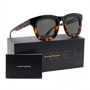 Lentes de Sol Hawkers Grid - Pierre Gasly HGRD24CBXG Negro Carey Unisex Talla 47mm