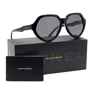 Lentes de Sol Hawkers Retro Eco - Paula Echevarria HRET23BBXE Negro Unisex Talla 59mm