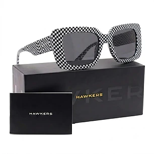 Lentes de Sol Hawkers JAM HJAM23HBX0 Negro y Blanco Estapado Unisex Talla 50mm