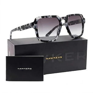 Lentes de Sol Hawkers LASH HLAS23SBX0 Gris y Negro Unisex Talla 58mm
