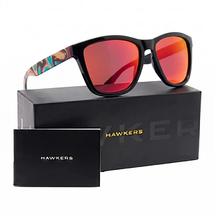 Lentes de Sol Polarizado Hawkers ONE HONE21XRTP Rojo Espejado Unisex Talla 54mm