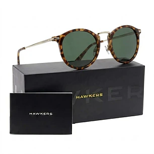 Lentes de Sol Polarizado Hawkers DEALER HDEA22CETP Marron Tortuga Unisex Talla 49mm
