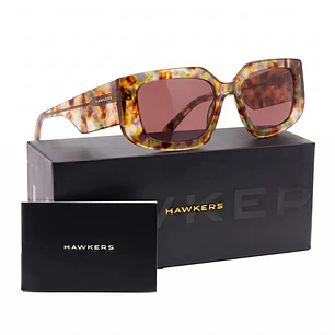 Lentes de Sol Hawkers Trendset HTRE24XWX0 Marron Estampado Unisex Talla 54mm