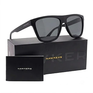 Lentes de Sol Polarizado Hawkers RUNWAY 140043 Negro Unisex Talla 59mm