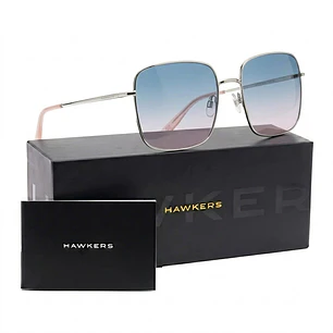Lentes de Sol Hawkers Royal Flush HRFL22SKM0 Azul Degrade Unisex Talla 55mm