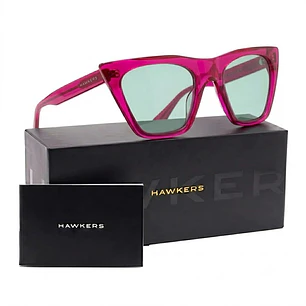 Lentes de Sol Hawkers HYPNOSE 120018 Rosado Transparente Unisex Talla 51mm