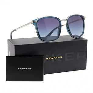 Lentes de Sol Hawkers Ink HINK23LLT0 Azul Degrade Unisex Talla 53mm