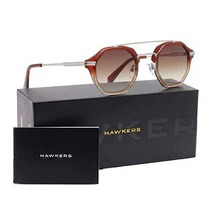Lentes de Sol Hawkers CITYBREAK HCIT20DWM0 Marron Degrade Unisex Talla 46mm