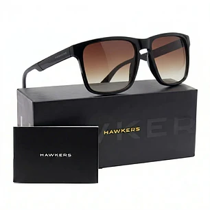 Lentes de Sol Hawkers Peak Metal HPEM21BWM0 Marron Degrade Unisex Talla 55mm