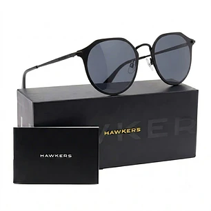 Lentes de Sol Hawkers Warwick Metal HWAM24BLM0 Negro Unisex Talla 54mm