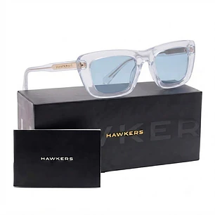 Lentes de Sol Hawkers TADAO HTAD20TSX0 Plateado Transparente Unisex Talla 50mm