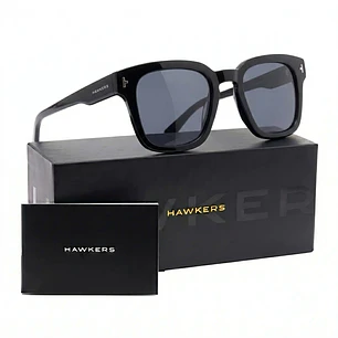 Lentes de Sol Hawkers Stack HSTA22BBXP Negro Unisex Talla 49mm