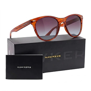 Lentes de Sol Hawkers HARLOW HHAR22WWTP Marron Degrade Unisex Talla 54mm