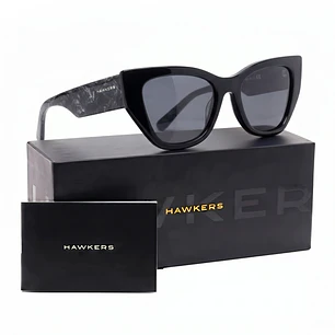 Lentes de Sol Hawkers Manhattan HMHA22BBXP Negro Granito Unisex Talla 53mm