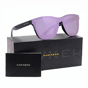 Lentes de Sol Hawkers ONE VENM RAW HOVR22BPT0 Morado Espejado Unisex Talla 53mm