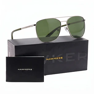 Lentes de Sol Polarizado Hawkers SENSE HSEN23SEMP Verde Unisex Talla 59mm