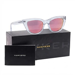 Lentes de Sol Hawkers B.PORTER HBPO22TKTP Rosado Espejado Unisex Talla 54mm