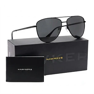 Lentes de Sol Hawkers Lax HLAX22BBMP Negro Unisex Talla 57mm
